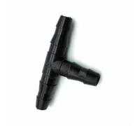 Conector de riego de 1/4 '' Desviador de tubería de Agua de Tres T for Sistemas de riego automático de Manguera de 4/7 mm 30 Piezas