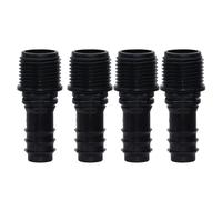 Conector de rosca hembra de 1/2" y 3/4" para jardín, 4 unidades, a espiga de 16 mm, 20 mm y 25 mm, adaptador de manguera de PE y PVC, sistema de riego por goteo, SPL11,223,16 mm, 4 unidades