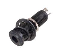 Conector de salida de guitarra eléctrica, conector cilíndrico roscado