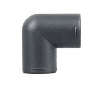Conector de salida del tubo del conducto de aire - 45 75 90 mm Conector de codo de 90 grados Conectores de salida de conducto de aire doblados - de tubo calentador de parch