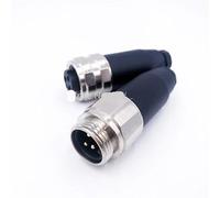 Conector de sensor M22 7/8 macho hembra con cabezal for tornillos acoplamiento roscado 3 4 5 pines 1 Uds(Female Insert,4P)