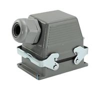 Conector de servicio pesado rectangular HDC HE 16A Línea lateral superior(48 core lateral line)