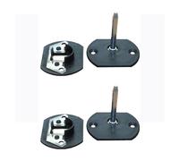 Conector de sofá seccional, 2 juegos de conectores universales entrelazados para sofá seccional, soporte de conector de muebles estilo pin para cabecero y sofá reclinable