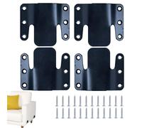 Conector De Sofá Seccional De Metal: Camas De Sofá Sofá De 4 Piezas Clips De Conector De Metal Connecting Piezas Seccionales Entre Paréntesis De Muebles De La Esquina De La Esquina De La Esquina Del S