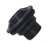 Conector de tanque de agua de PVC con válvula de 3/4 y tetina de goma de conexión rápida para uso en riego de ganado y riego de cultivos (2)