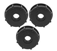 Conector de Tanque IBC, 3 Piezas Conector de Tanque IBC Reemplazo Rosca Gruesa Adaptador de Grifo de Drenaje de Plástico ABS Tapón de Drenaje de Manguera de Jardín, Ajuste de