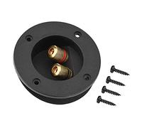 Conector de Terminal de 48 mm, 2 terminales de Cobre, Caja de Conector de Cable, componentes acústicos para Altavoz de Alta fidelidad