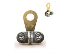 Conector de terminal de alambre de cobre para cable de batería 30-70mm² abrazadera doble de alta conductividad Latón Lug UK (mediano)