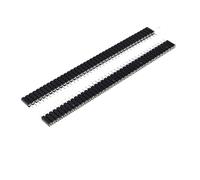 Conector de tira de 7,0mm, conector hembra redondo de una, 1/2/5 Uds., 1x40 Pines, 2,54mm de paso, conector hembra 40p 40pin(1pc)