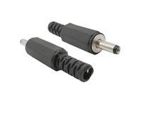 Conector de toma de corriente VIEUE 10/6 / 2pcs 3.5mmx1.3mm DC Power Male Plug Solder Tip Adaptador de zócalo 3.5 * 1.3mm DC Socket Mount Terminals Terminals Conector (Color : 6pcs)