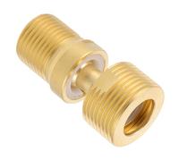 Conector de Tornillo Ajustable para Cabezal de Ducha y Bañera Dorado | Metal Macizo, Diseño de Rotación y Ángulo Variable, Instalación Flexible en Esquinas y Salidas Desalineadas
