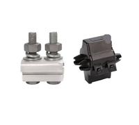 Conector de transición de unión de cobre y aluminio, cable con ranura paralela de forma especial, abrazadera de cable, terminal de rama, cable en T, línea paralela(Aluminum/10-70/With shell)