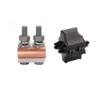 Conector de transición de unión de cobre y aluminio, cable con ranura paralela de forma especial, abrazadera de cable, terminal de rama, cable en T, línea paralela(10-70/With shell)