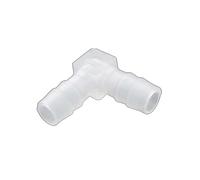 Conector de tubería, 5 piezas de codo de púas de plástico tipo pagoda, conector de manguera tipo L, unión de tubo for jardín(5.6mm 5.6mm)