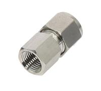 Conector de tubería acero inoxidable 304 SS, 6-12mm OD a 1/8 "1/4" 3/8 "1/2" M14 M20, accesorios tubo doble hilo femenino(6mm OD Pipe,M20x1.5)