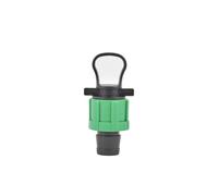 Conector de tubería de 16 mm, conector de cinta de goteo de microriego, pieza en T, ángulo de reparación, tapones finales, grifos, conexiones de manguera bloqueadas, acoplador de invernadero adaptador