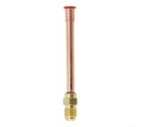 Conector de tubería de cobre con adaptador de montaje roscado, amplio rango de temperatura de funcionamiento (1/4 SAE (6,35 mm)