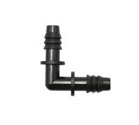 Conector de tubería de PVC de 8/11 3/8 pulgadas a 4/7 mm, divisor, codo en T, reductor, acoplamiento for manguera de jardín, accesorios de riego por goteo(8/11 elbow)