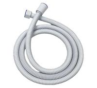 Conector de tubería Ducha Manguera de ducha Flexible de acero inoxidable blanca, for ducha de baño, extensión de manguera de agua, tubo de plomería, tubo de tracción(200cm)