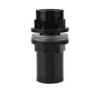 Conector de Tubería para Acuario, PVC, 25mm, para Mantenimiento y Sellado Subacuático, Compatible con Tanques de Peces