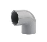 Conector de tubería PVC gris, 20, 25 y 32mm, codo recto, juntas cruzadas en T, adaptador agua, 3, 4, 5 6 vías, 1 ud(Silver,I.D 25mm)