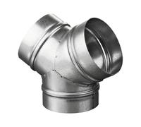 Conector De Tubo 120Mm Tubería Redonda Adaptador Y Enlace De Rama Distribuidor