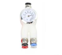 Conector de tubo adaptador PTFE | Puerto de expansión de tubo de filamento de 4 puertos para laboratorio Bambu para impresora 3D P1P/P1S/para X1/X1C/X1E/A1/Mini | Material ABS | Sin tornillos
