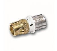 Conector de Tubo Aluminio Pressfitting SANHA Niple Transición Ag 32MM X 1 1/4"