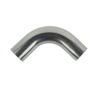 Conector de tubo curvado de mandril de codo de acero inoxidable de 90 grados para sistemas de escape automotriz y proyectos de fabricación de tuberías de bricolaje con material (32 mm)