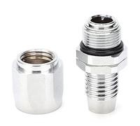 Conector de tubo de aceite, adaptador de montaje de tubo chapado en latón de 3/4 pulgadas, accesorios para máquina de engrase (union)