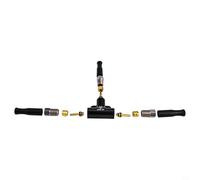 Conector de tubo de aceite triciclo Tee para freno hidráulico Diseño de aluminio (T SE)