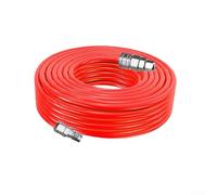 Conector de tubo de bomba de compresor de aire con abrazadera de hilo de poliuretano de 5 x 8 mm, manguera de tubo recta neumática con acoplamiento rápido tipo C, 1030 metros de longitud (30 m)