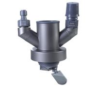 Conector de tubo de drenaje mejorado innovador triple conexión de fregadero, diseños sin olor, fácil instalación y drenaje eficaz del fregadero