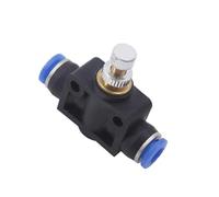 Conector de tubo de montaje neumático profesional, accesorios rápidos de aire, conectores de manguera, acopladores de manguera de aire neumáticos de fácil instalación para automatización industrial