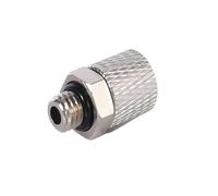 Conector de tubo neumático, rosca macho M3, M4, M5, M6, 1/8", tubo de aire de 3 mm, 4 mm y 6 mm de diámetro exterior, rosca pasante, conexión rápida, 100 unidades(PC4-M3)