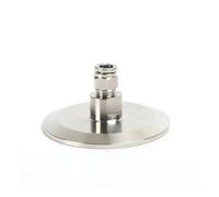 Conector de tubo neumático SS304 SS316L Tri Clamp TC25,2MM-77,5MM accesorios de manguera de aire PC 4MM-16MM Abrazadera de acero inoxidable(TC77.5MM,4MM_SS304)