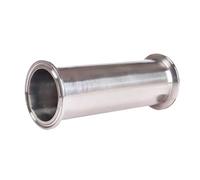 Conector de Tubo Sanitario en Acero Inoxidable 304, Longitud 100 mm, ID 19-108 mm, Resistente a la Corrosión, Para Extensión Tubo Agua Casa/Jardín/Industria - 1 PC(57mmx77.5)