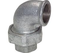 Conector De Unión A 90Grados Rp2 1/2'' Femenino De Hierro Fundido Con Sello Cónico 25Bar (351,25Psi)