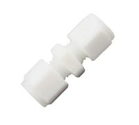 Conector de unión de compresión de PTFE, conector de politetrafluoroetileno a prueba de fugas (1 pieza)(4mm)