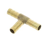 Conector de unión de tubería de púas de latón de 1 pieza, accesorio de tubo de agua tipo pagoda for sistemas de suministro de agua.(Cyan,4mm)