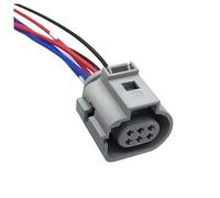 Conector de válvula de 6 pines con arnés de Cable de 15cm 18AWG 1J0 973 713 G 1J0973713G 42121200 4G0973813B 4G0 973 813B(C)
