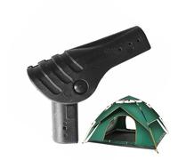 Conector de Varilla para Tienda, Soportes Resistentes para Tiendas, Equipo Portátil para Viajes de Mochilero Senderismo y Acampada