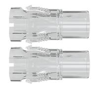 Conector de ventilador de máquina de respiración de PVC resistente a la temperatura para enseñanza médica y aplicación clínica Adaptador de máscara de ventilador