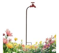 Conector decorativo para jardín, resistente a la intemperie, escultura de grifo para enchufar