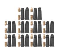 Conector del cable de soldadura enchufe dura la máquina de de de hidrógeno de soldadura eléctrica de soldadura eléctrica europea para 10 conjuntos