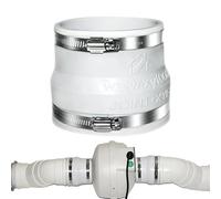 Conector Del Conducto | Aire Con Tube De Escape De La Manguera De La Manguera | Conector De Tubería Del Conducto De Bendición De Codo | Manguera De Ventilación De Tubo De Junta Para Tubería De