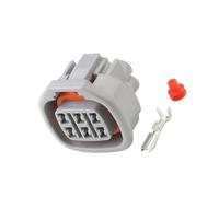 Conector eléctrico automotriz impermeable con resistencia a altas temperaturas y bloqueo seguro para un cableado estable del vehículo