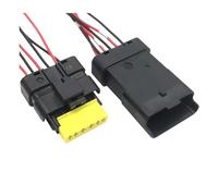 Conector eléctrico de 6 pines con conector flexible 211PC069S0049 Enchufe impermeable for válvula de mariposa y pedal del acelerador(A)