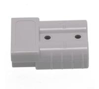 Conector eléctrico de la carretilla elevadora 1PCS para 50A 120A 600V Terminales de cobre chapados en plata PPO vivienda aislada (gris-50A)