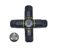 Conector eléctrico impermeable con terminal de tornillo M20 de 2/3/4/5 pines IP68 - Equipos marinos y cableado de cajas de conexiones for exteriores(YPM20-4T3C-A)
